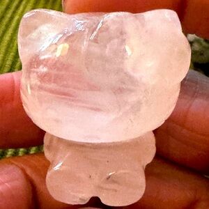 Rose Quartz Hello Kitty